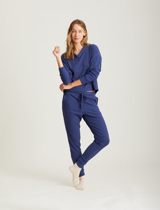 Cosy Winter Rib Jogger