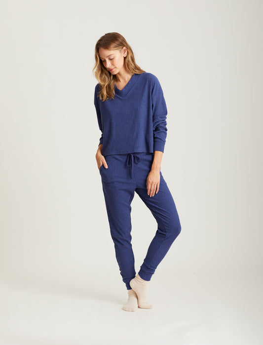 Cosy Winter Rib Jogger