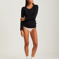 Milla Rib Shelf Bra Long Sleeve Tee