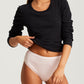 Milla Rib Shelf Bra Long Sleeve Tee