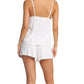 Modal Soft Lace Cami and Boxer in Cream
