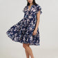 Alice Floral Panel Flutter Nightie