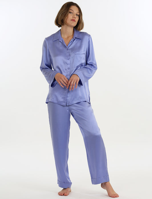 Audrey Pure Silk Full Length PJ