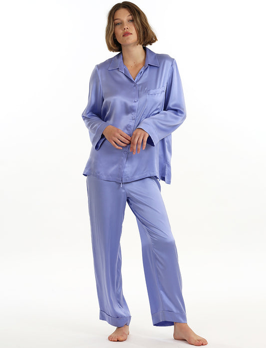 Audrey Pure Silk Full Length PJ