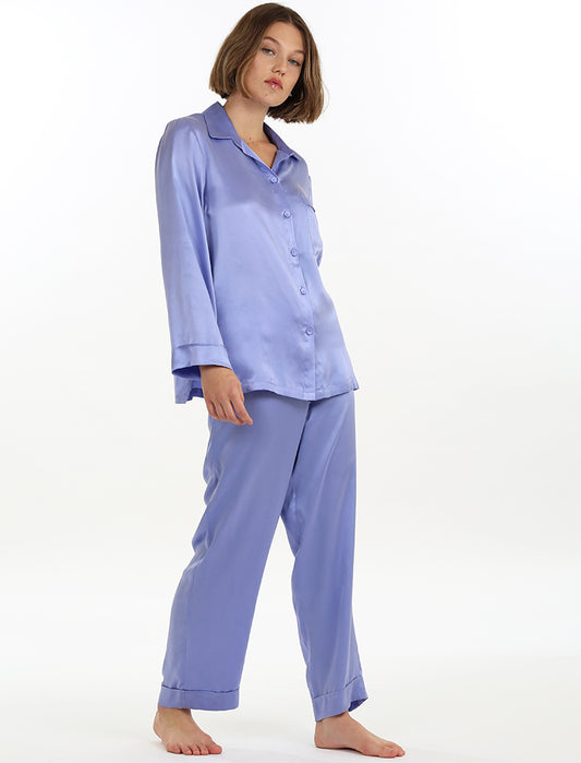 Audrey Pure Silk Full Length PJ