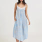 Cheri Blossom Lace Front Maxi Nightie