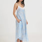 Cheri Blossom Lace Front Maxi Nightie
