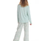 Cheri Blossom Organic Cotton Pant and Feather Soft LS Top