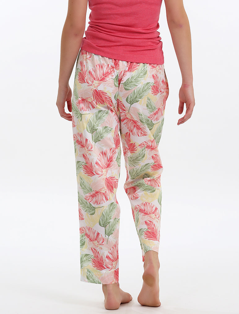 Faye Cotton Sateen F/L Relaxed Pant