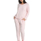 Feather Soft V-Neck LS Top and Jogger