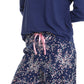 Cheri Blossom Organic Cotton Pant and Organic Cotton LS Top