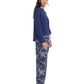 Cheri Blossom Organic Cotton Pant and Organic Cotton LS Top