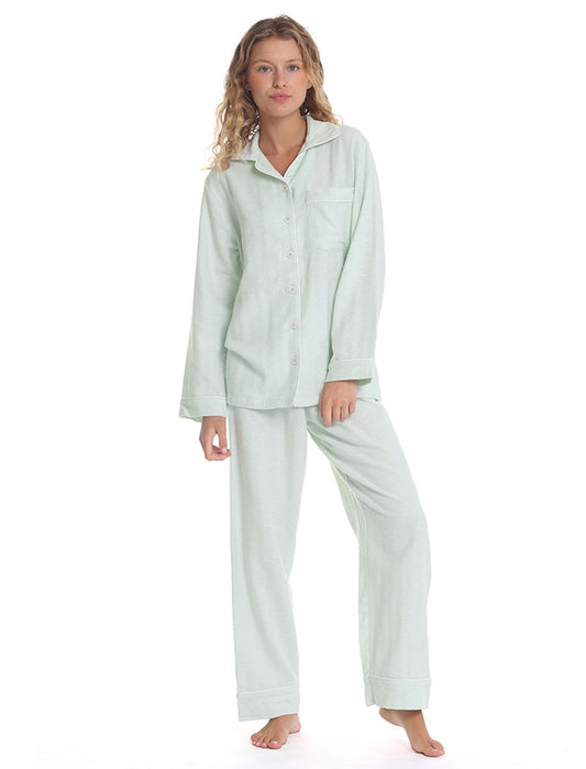 Herringbone Organic Cotton PJ