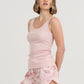 Jardin Pink Boxer and Singlet Set