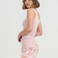 Jardin Pink Boxer and Singlet Set