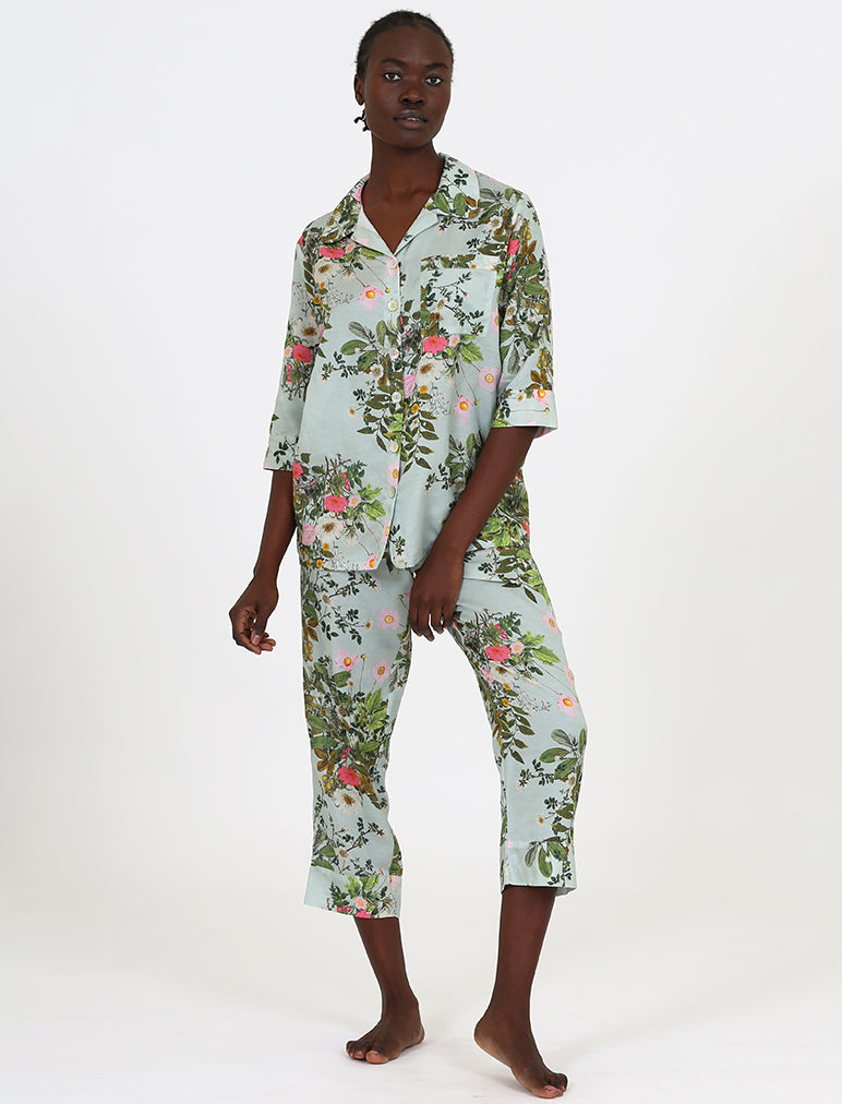 Karen Walker Love Letter Crop PJ
