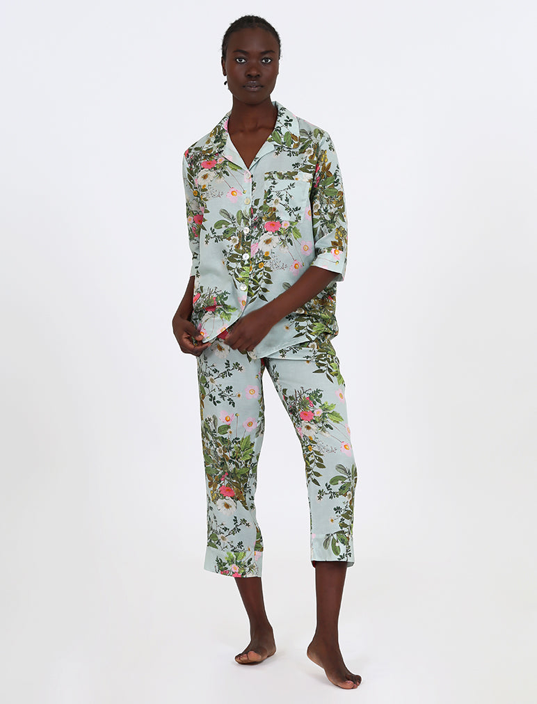 Karen Walker Love Letter Crop PJ