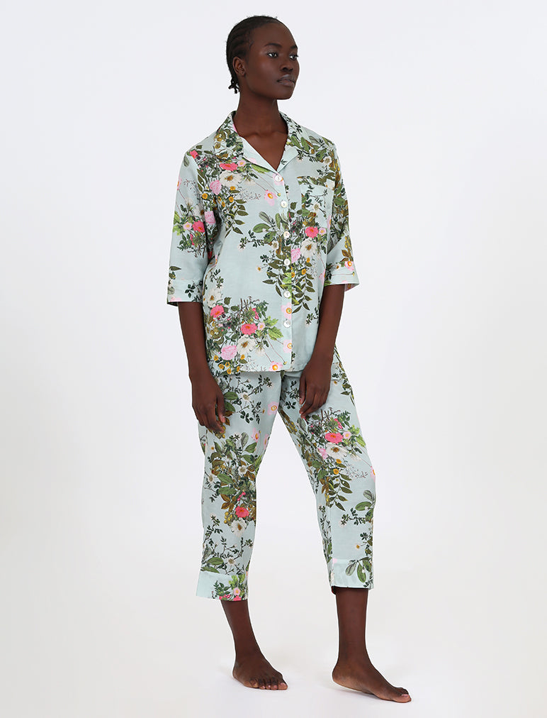 Karen Walker Love Letter Crop PJ