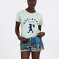 Karen Walker Daisy Boxer and Tee