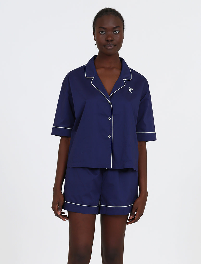 Karen Walker Runaway Girl Crop Boxer PJ