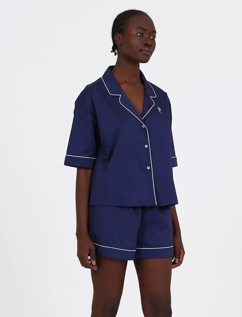 Karen Walker Runaway Girl Crop Boxer PJ