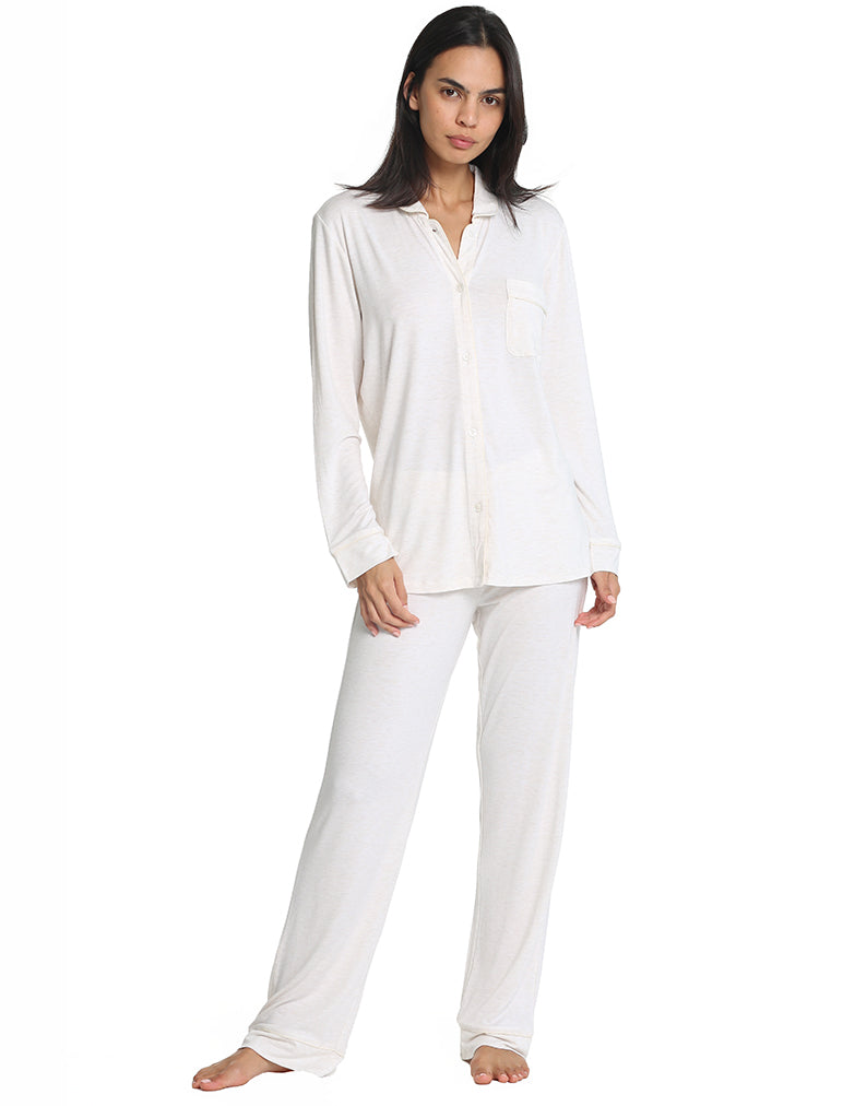Kate Modal Soft Full Length PJ Set