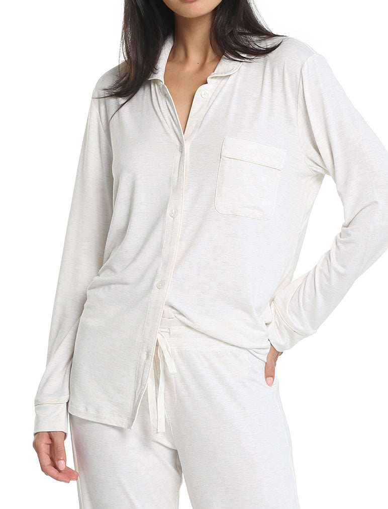 Kate Modal Soft Full Length PJ Set