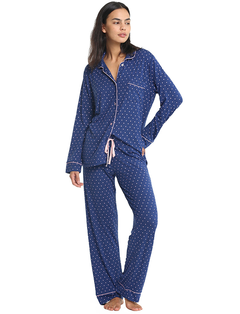 Kate Modal Soft Full Length PJ Set