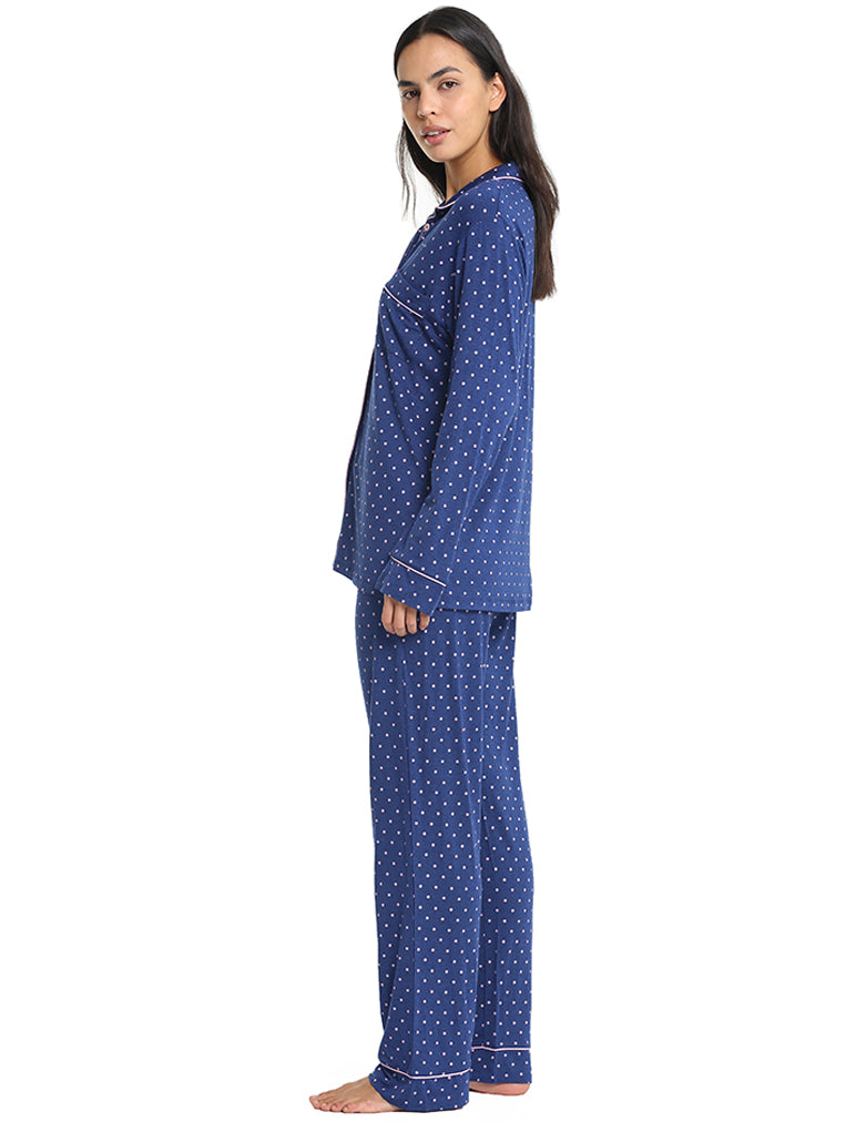 Kate Modal Soft Full Length PJ Set