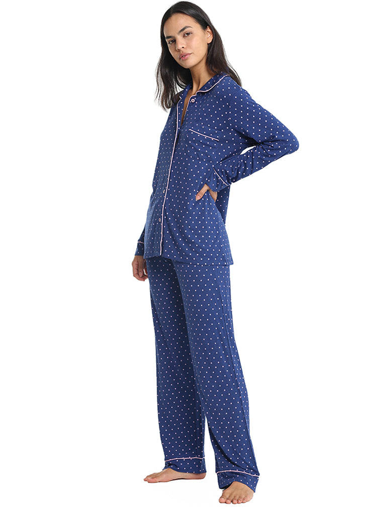 Kate Modal Soft Full Length PJ Set