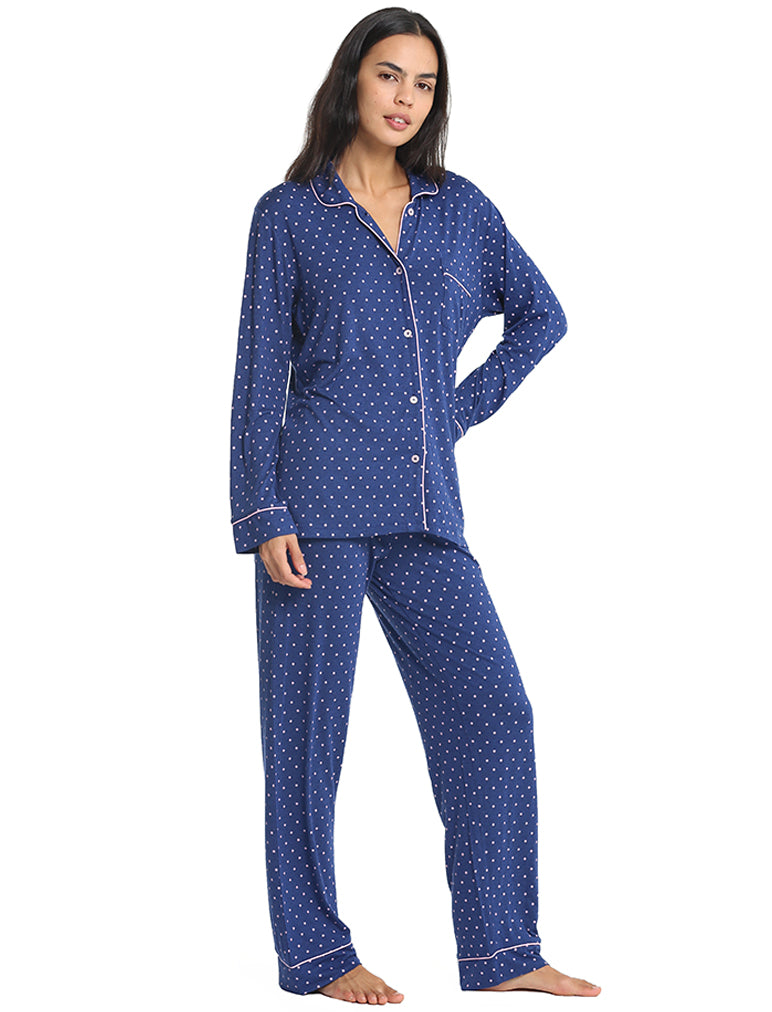Kate Modal Soft Full Length PJ Set