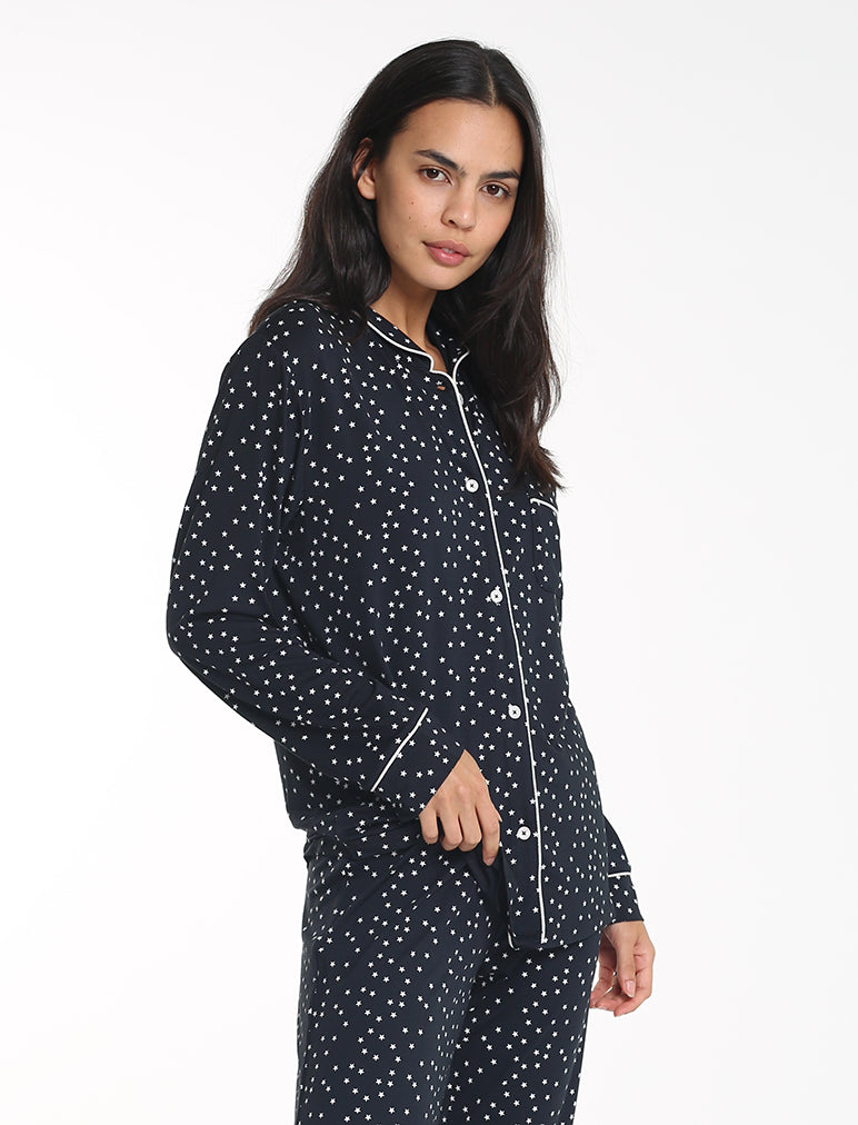 Kate Modal Soft Full Length PJ Set