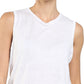 Resort Linen Tank in White