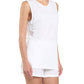 Resort Linen Tank in White