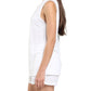 Resort Linen Tank in White
