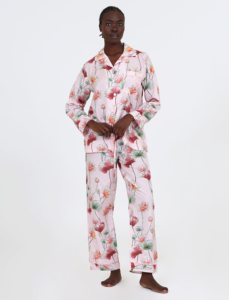 Lotus Cotton Silk PJs