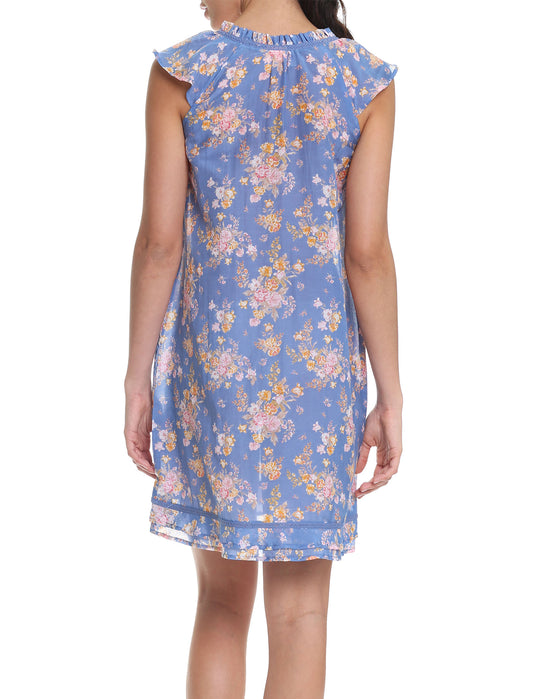 Lou Lou Bleu Flutter Nightie
