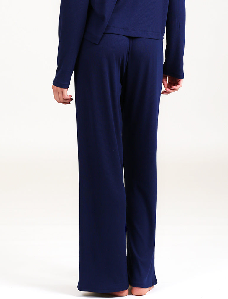 Luxe Rib Modal Wide Leg Pant
