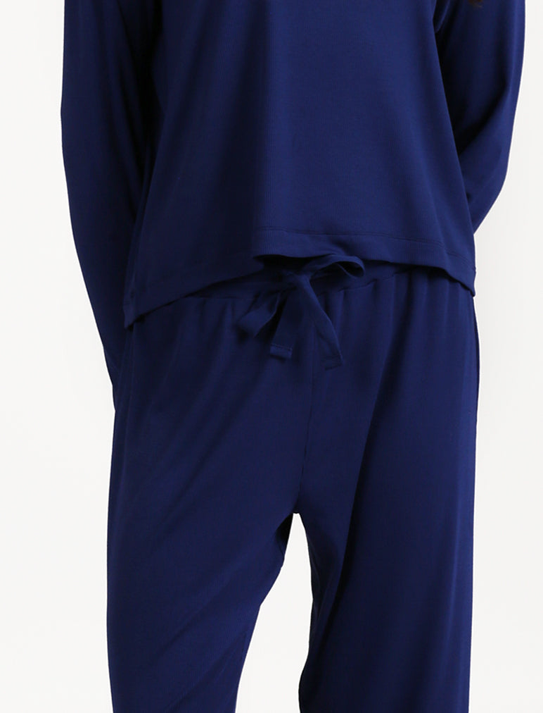Luxe Rib Modal Wide Leg Pant