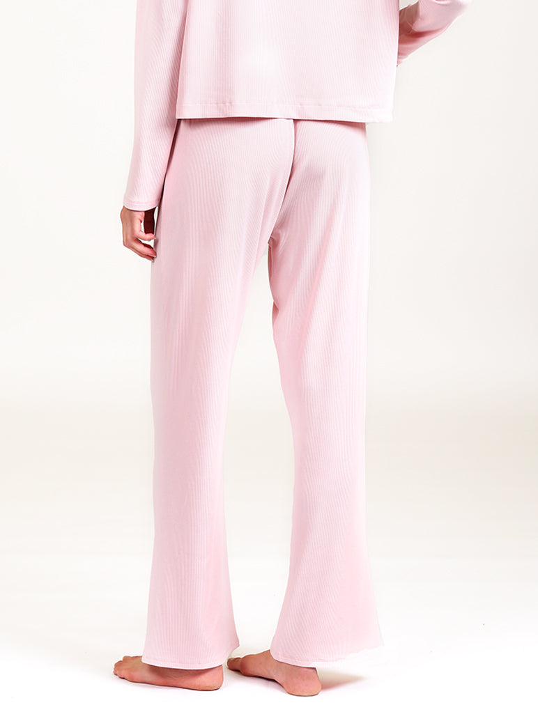 Luxe Rib Modal Wide Leg Pant