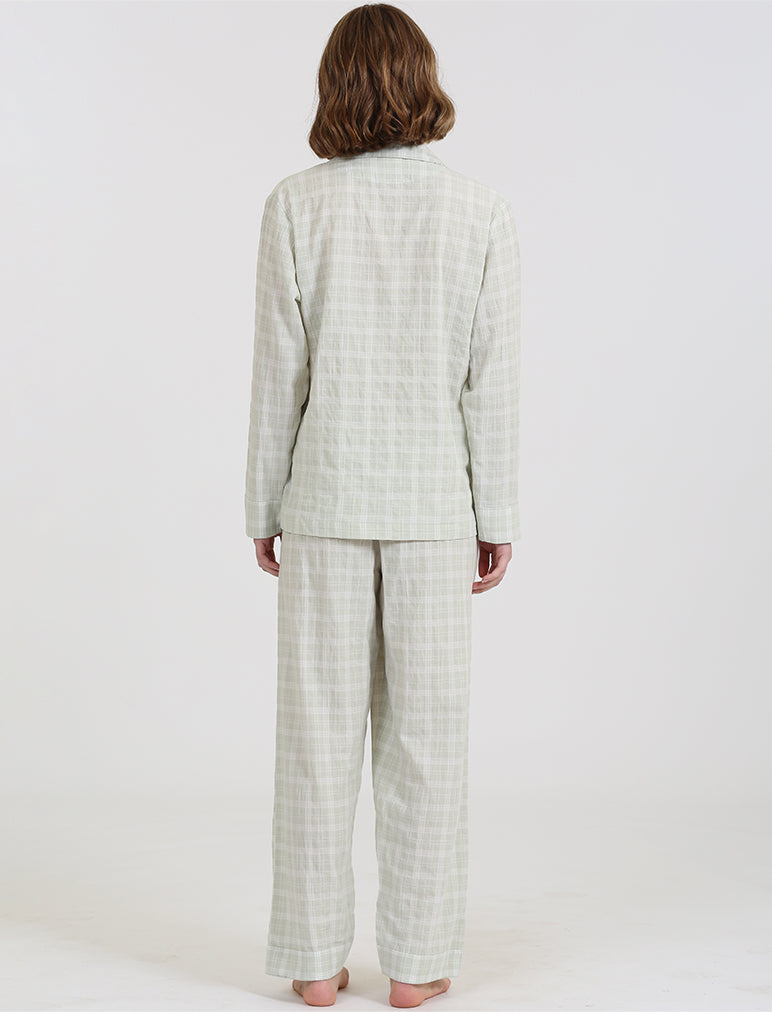 Margot Gingham Full Length PJ