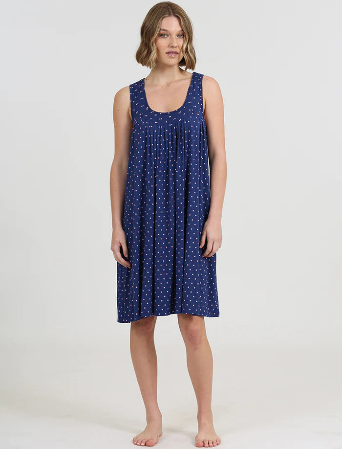 Kate Modal Soft Pleat Front Nightie