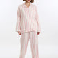 Cotton Stripe Full Length PJs