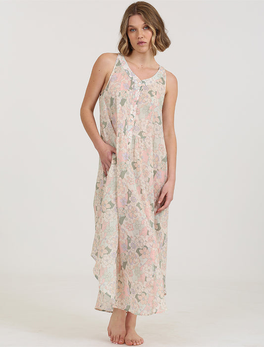 Phoebe Maxi Panel Front Nightie