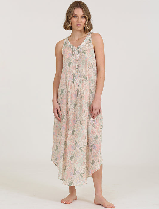 Phoebe Maxi Panel Front Nightie