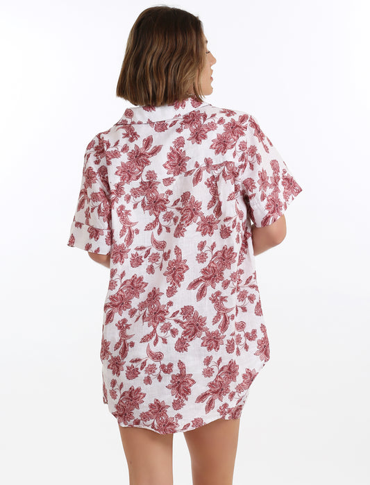 Resort Linen Boxer Short
