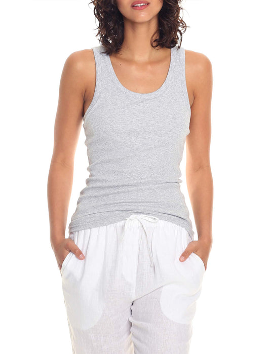 Pia Cotton Modal Singlet