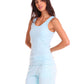 Ribbed Shelf Bra Tank