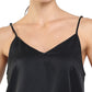 Washable Silk Cami in Black