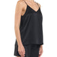 Washable Silk Cami in Black